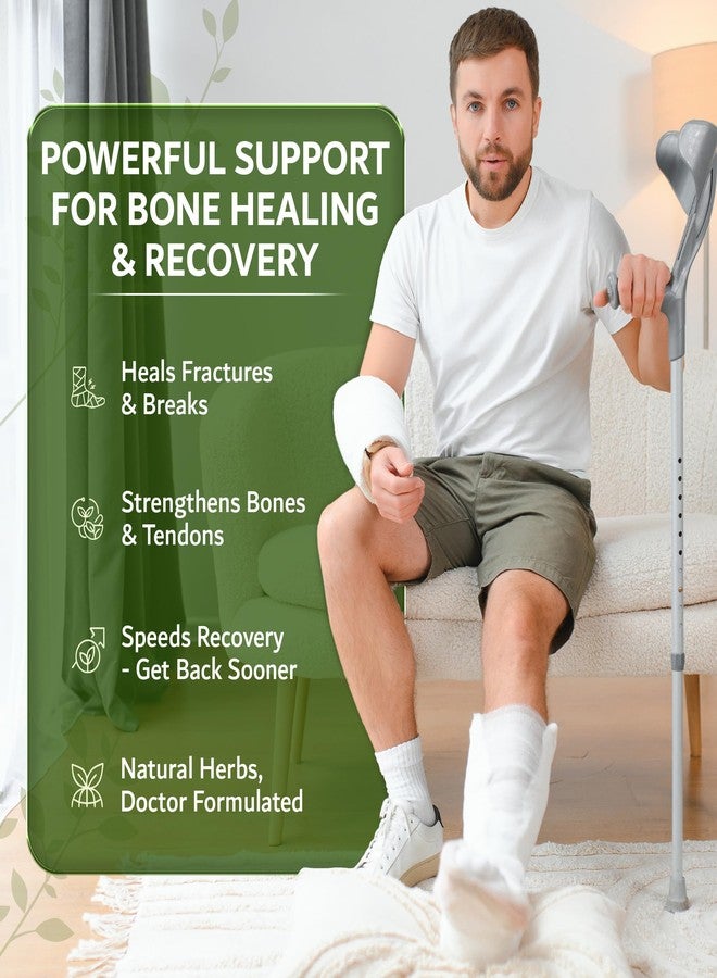 Dimmak Herbs Bone Mending Pills- Rapid Fracture & Broken Bone Healing Supplement- Advanced TCM Formula with Drynaria- Stress Fracture & Osteoblast Support- Organic, Vegan- 500mg 100 Capsules - Image 4